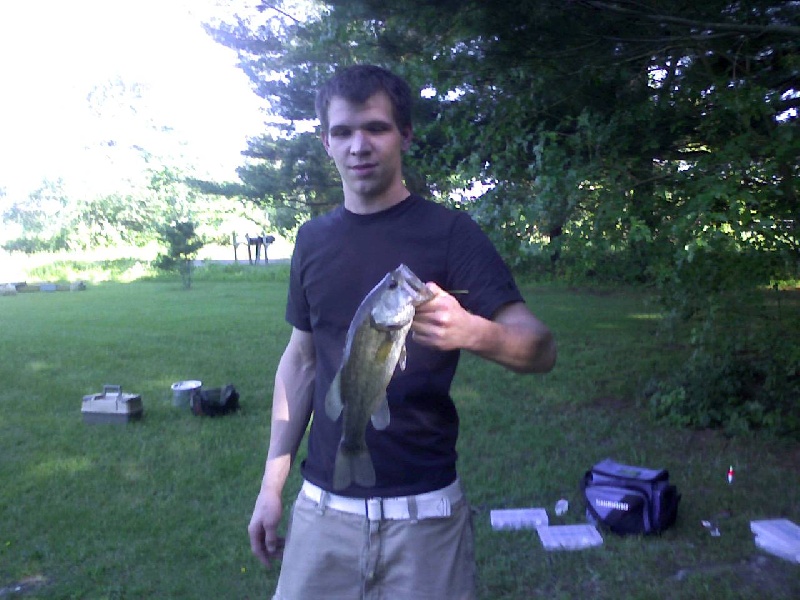 Small but its a fish near Evesham Township