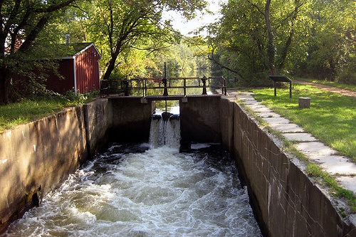 D & R Canal near Lawrence Township