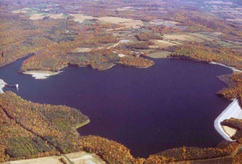 Merrill Creek Reservoir near Holland Township