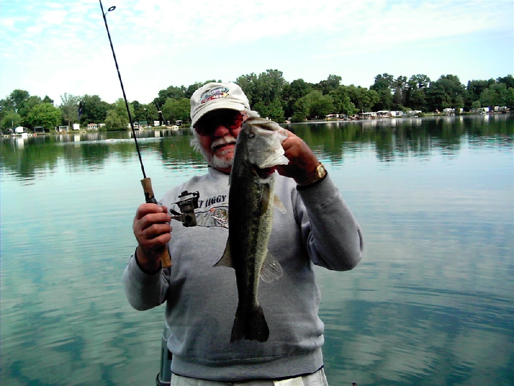 Al's big bass near Trenton