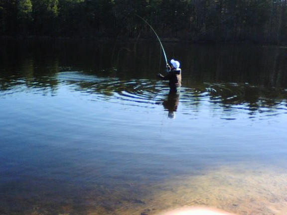 Flyfishing near Waterford Township