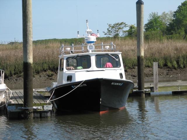 In the water & ready to fish